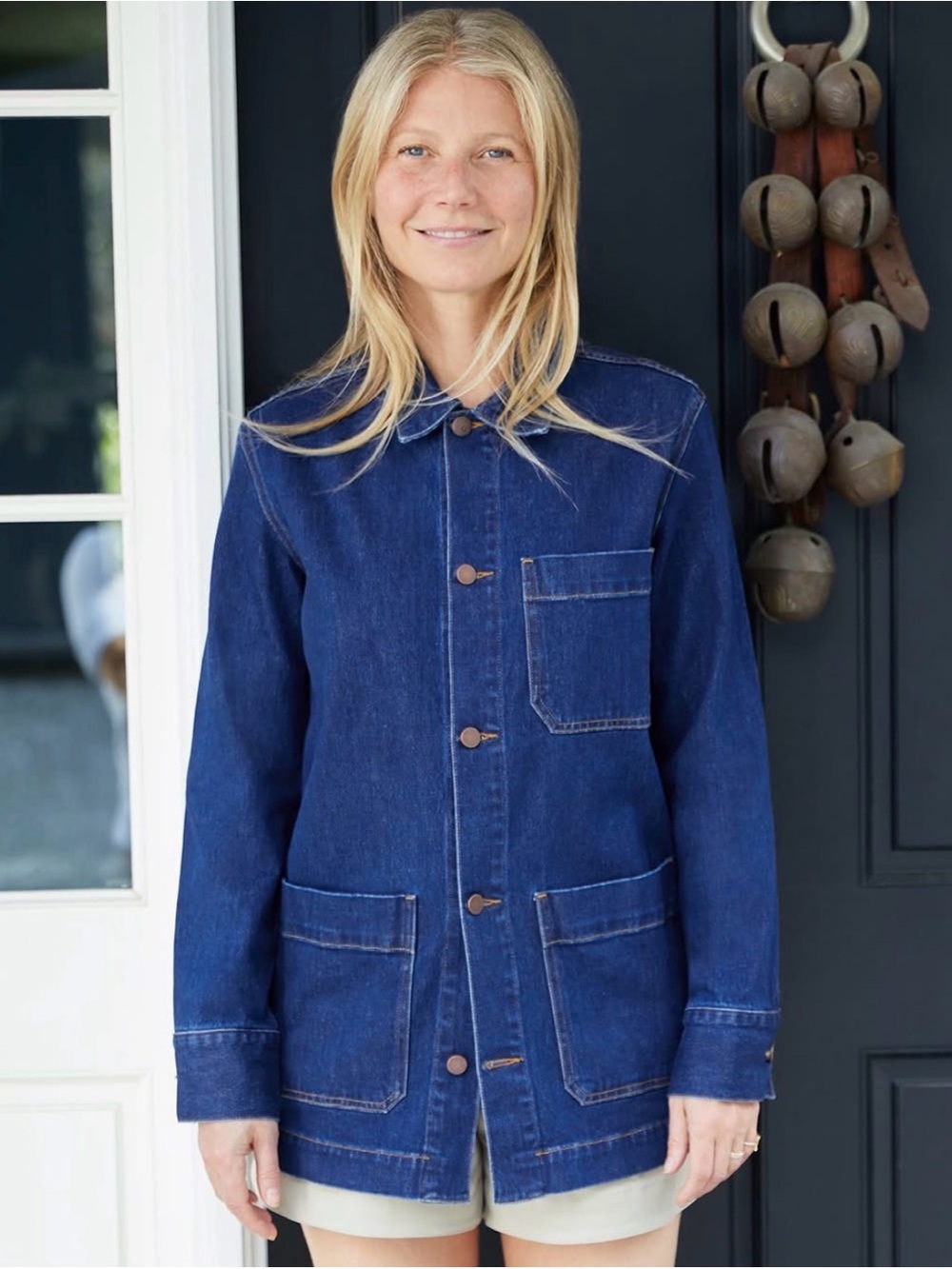 Goop G Label Blue Denim Chore Jacket